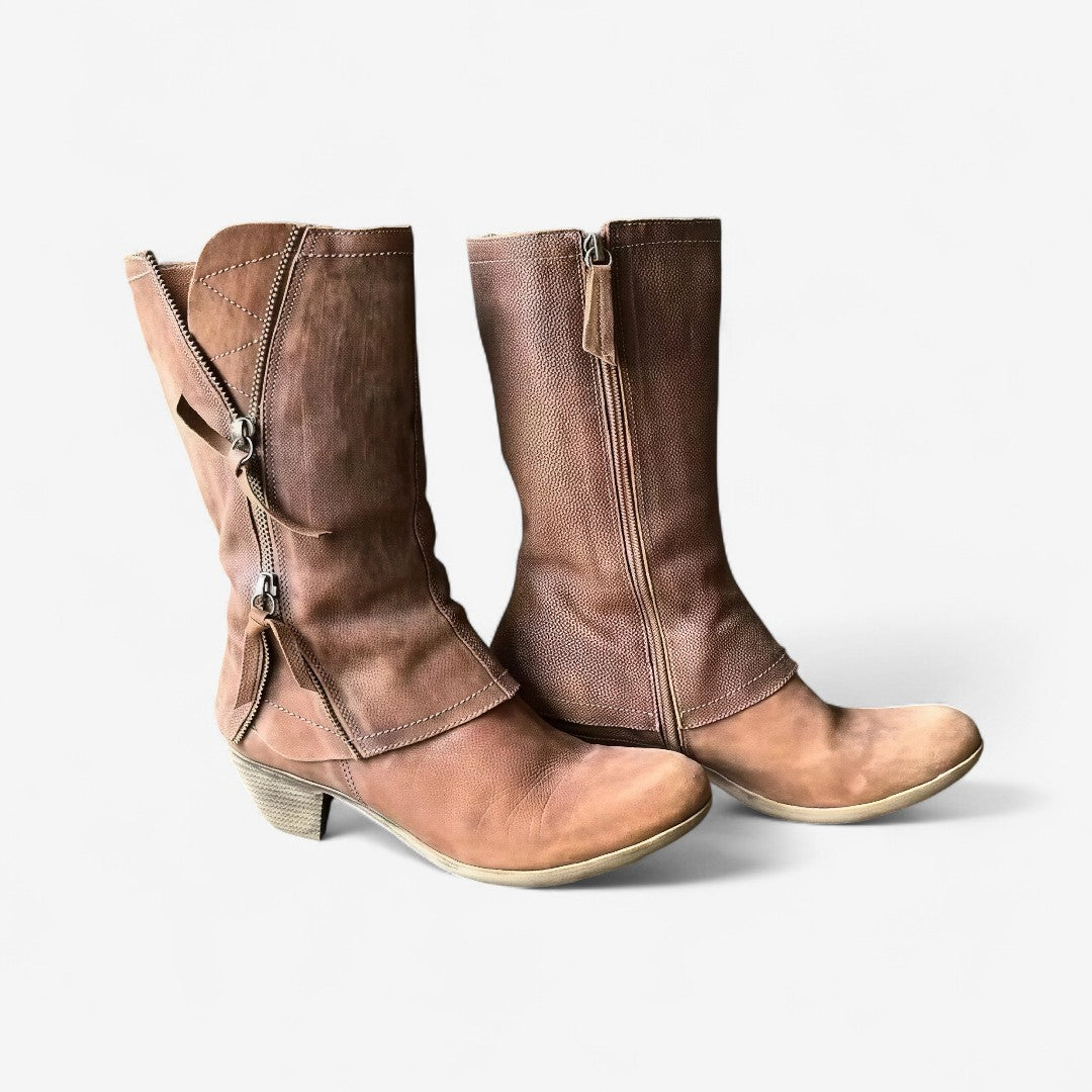 Agnes | Mid-Calf Boots