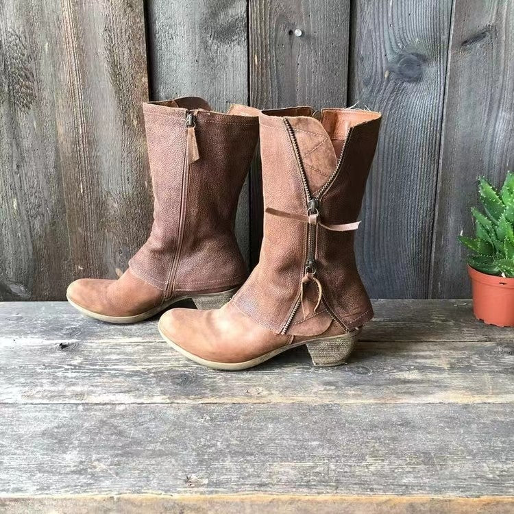 Agnes | Mid-Calf Boots